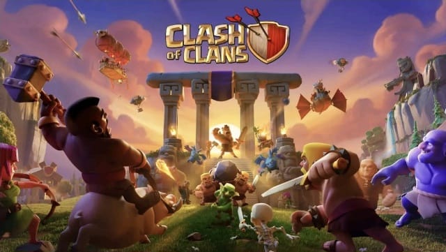 clash of clans interface