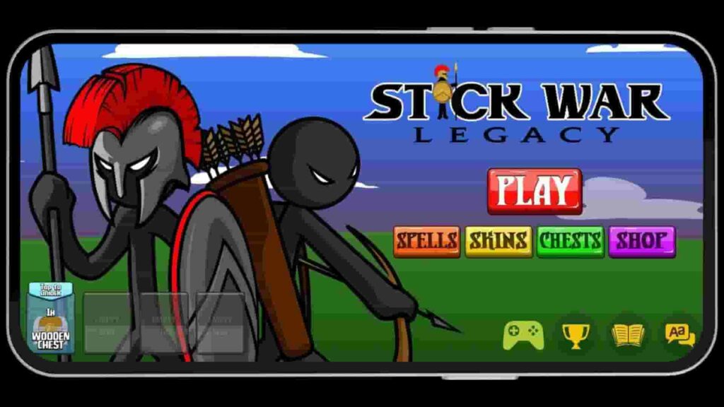 main page title pic for stick war legacy mod apk